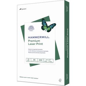 Hammermill Printer Paper, Premium Laser Print 32 lb, 11 x 17-1 Ream (500 Sheets) - 98 Bright, Made in the USA, 104653R