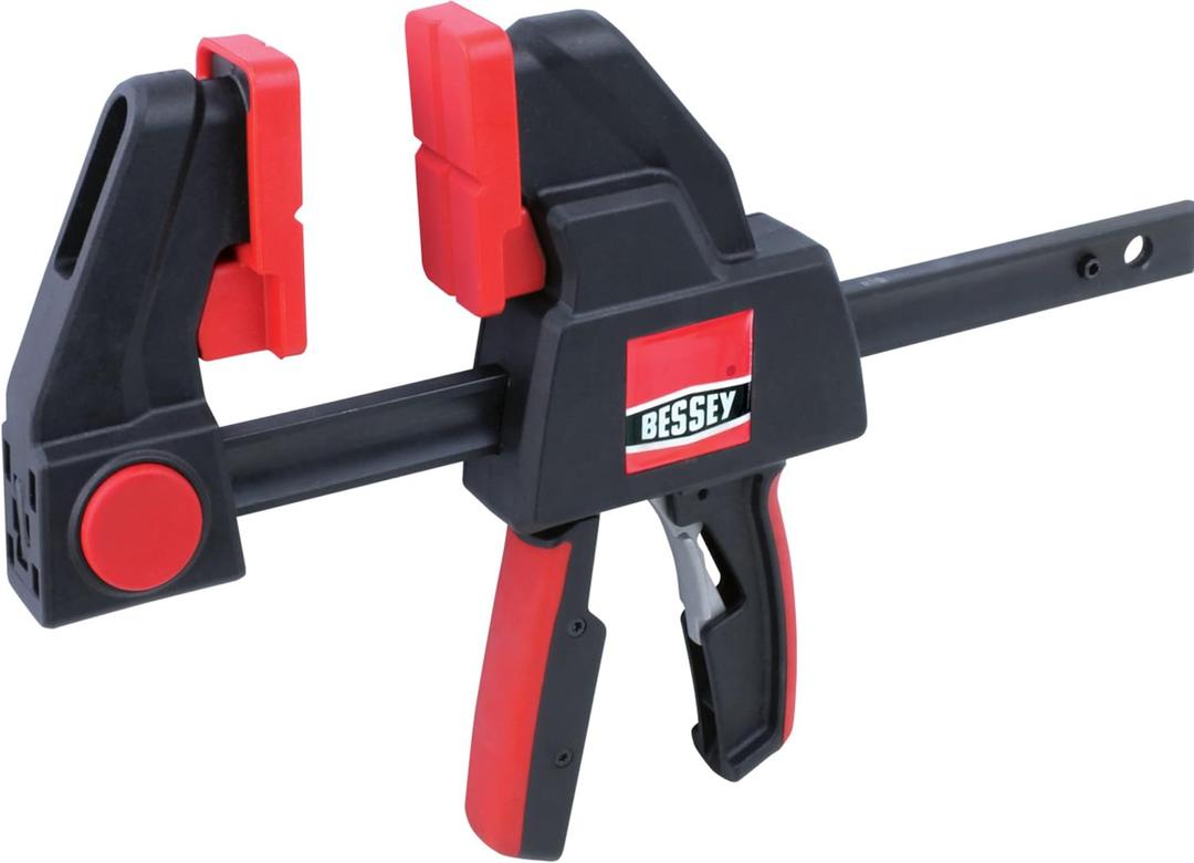 BESSEY EHK SERIES - 600 lb Clamping Force - 36 in - EHKXL36 Trigger Clamp Set - 3.625 in. Throat Depth - Wood Clamps, Tools, & Equipment for Woodworking, Carpentry, Home Improvement, DIY