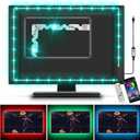 Led Light for TV Backlight, 16.4ft/5m RGB+W Behind TV Bias Lighting,USB Powered Led Strip Lights for HDTV PC Computer,Music Sync & Timer,Gaming Room Bedroom Decor Immersive Home Theater