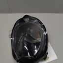 Greatever G2 Full Face Snorkel Mask with Latest Dry Top System,Foldable 180 Degree Panoramic View Snorkeling Mask with Camera Mount,Safe Breathing,Anti-Leak&Anti-Fog (Large/ X-Large, Black)