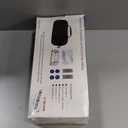 Auarte 12 in 1 Accessories Set for Playstation Portal Remote Player, Hard Carrying Case for PS Portal with Clear Skin Case for PS5 Portal, 2 Screen Protector with 4 Thumb Grip (Carbon Black)