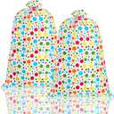 Teling 2 Pcs 80 x 60 in Jumbo Gift Bags for Giant Presents Extra Large Plastic Oversized Bike Wrapping Bag for Birthdays Baby Shower Party Favors