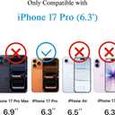 Colorful Christmas Lights Phone Case Compatible with iPhone 17 Pro, Christmas Holiday Phone Cover for iPhone 17 Pro