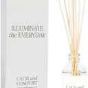 Sweet Water Decor Calm and Comfort Reed Diffuser Set | Lavender, Patchouli, Eucalyptus Spa Scented Diffusers | Air Freshener | Housewarming Gift | Aromatic Stress Relief