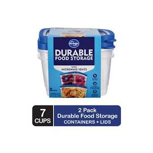 Kroger 7 Cup 2 PK Food Storage