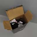 Round Hair Blow Dryer Brush  1.2 Inch Ceramic Barrel Hair Dryer Brush for Short/Middle Hair, One Step Drying, Volumizing, Straightening and Styling, Negative Ionic Dryer Brush (BlackGolden, 1.2)