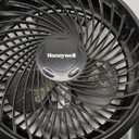Honeywell TurboForce Air Circulator, Small Tabletop Fan, Quiet Personal Fan for Home or Office, 3 Speeds, 90 Degree Pivoting Head, Black, HT900