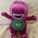 Generic Barney Toys Singing Friend Barney Stuffed Animals Dinosaur Barney Singing I Love You Children's Plush Puppet Toy （15in）