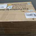 Solid Wood Bedside Table Nightstands, Slim Narrow Oak Real Wooden Mid-Century Modern End Table with Drawers Luxury Side Table Durable Cabinet Organizer Furniture, Walnut Color 7.87in Wide