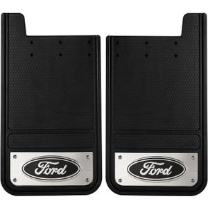 Plasticolor Ford Heavy Duty Rear 12 X 23 Mud Guards, 12" x 23" Rear Mud Guards by Plasticolor (001838R01) Plasticolor Ford Heavy Duty Rear 12 X 23 Mud Guards, 12" x 23" Rear Mud Guards by Plasticolor (001838R01)