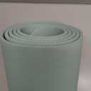 KEEP Yoga Mat, 32" Extra Wide Exercise Mat with Strap for Men and Women, 7mm Thick Double-Sided Non-Slip Eco-friendly Yoga Mat for Pilates, Workout and Fitness (Pale Green)