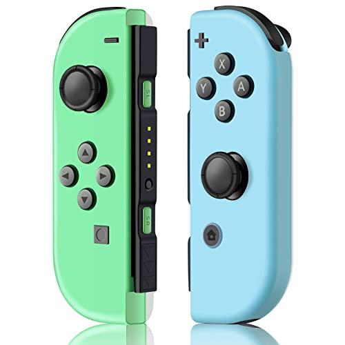 Niubixx Switch Controller  Left and Right Controller Replacement  Support Dual Vibration, Wakeup, Motion Control