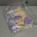 12 Pcs Spring Flower Felt Ornaments for Tree 3D Yellow Purple Flower Tree Decoration Easter Egg Embroidery Hanging Decorations 3.14 Inch Spring Floral Tulip Felt Baubles for Party Decor