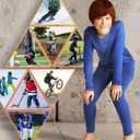 LAPASA Boys Thermal Underwear Set Fleece Lined Long John Base Layer Top & Bottom Ski Winter Extreme Cold B03 (7-8 Years, Red)