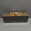 BAYKA Floating Shelves for Wall, Wall Mounted Rustic Wood Shelves for Bathroom, Bedroom, Living Room, Kitchen, Hanging Shelf for Books/Storage/Room Decor with 22lbs Capacity (Black, Set of 3, 15.7in) (A. Black - Universal Classic Style)