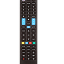 GE 4 Device Universal TV Remote Control, Samsung Direct Replacement, Black, 44235, Pack Of 2