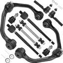 Front Suspension Upper Control Arms with Ball Joint Kit for Ford Ranger (RWD) Mazda B2300 B2500 B3000 B4000 (1-Piece Design with Coil Spring Front Suspension Only) -10pc