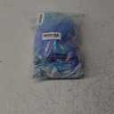 GALLDEALS Girls Swimsuit 3 Piece Bathing Suits Flounce Ruffle Tankini Set Beach Swimwear with Cover Ups Skirt for 3-10 Years (Blue)