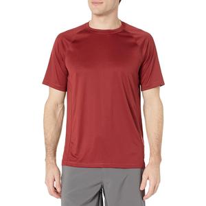 Amazon Essentials Men's Slim-Fit Short-Sleeve Quick-Dry UPF 50 Swim Tee, Breathable Stretchable Fabric, Raglan Seams
 2XL