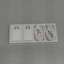 I Phone Charger 2 Pack 30W PD USB C Wall Fast Charger Adapter with 6FT Nylon USB-C to USB-C Cable Compatible for iPhone 16 Series/15 Series/iPad Pro/AirPods/Samsung Galaxy S24 Ultra/S23/S22/S21/S20