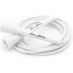 HONOR ATHLETICS Speed Rope, Skipping Rope - Best for Double Under, Boxing, MMA, Cardio Fitness Training Condition - Jump Rope (11 ft rope  (Fits users over 6'3"), White)