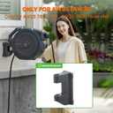 Giraffe Tools PRO Metal Bracket Only for Model AW25/30 78FT /100FT Hose Reel Swivel Bracket, Not for AW40/50/20