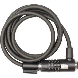 Kryptonite KryptoFlex Bike Lock Cable, 2FT/6FT/10FT Long 12mm Thick Heavy Duty Braided Steel Cable Anti-Theft Security Lock for Outdoor Equipment, Combination/Key Bike Lock