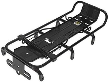 Bicycle luggage rack Bicycle Racks Cycling MTB Aluminum Alloy Bicycle Carrier Rear Luggage Rack Shelf Bracket for Disc Brake/V-brake Bike Black