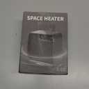 Lerat Space Heater, Portable Mini Heater for Indoor Use, 500W Fast Heating Small Desk Heater with Overheating & Tip-Over Protection, Lightweight Electric Heaters for Office, Home, Camping (Black)