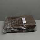 BEQHAUSE Kitchen Rugs and Mats Set of 2 Non-Slip Kitchen Mats for Floor, Absorbent and Stain Resistant Kitchen Runner, Machine Washable Rugs for Kitchen, Laundry & Sink, 20"x32"+20"x48", Brown