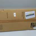 Long White Board, 36" x 12" Magnetic Dry Erase Board, Brown
