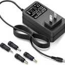 12V AC Roku Streaming Media Player Charger Adapter Compatible with Roku 3 230R 4230CA 4230RW 4200R, Roku 2 2720R 2720RW, Roku 1 2710R, 2710RW DC Power Cord