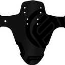 FIFTY-FIFTY Mountain Bike Fender, MTB Mudguard, Front and Rear Compatible Bicycle Mudguard, Fits 26", 27.5", 29", Plus Size and Fat Bike Wheel Sizes (1 Pack, Black)