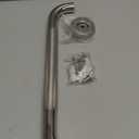 16 Inch Anti Slip Shower Grab Bar Handle, ZUEXT Chrome Finish Stainless Steel Bathroom Grab Bar, Knurled Bathroom Balance Bar,Safety Hand Rail Support,Handicap Elderly Injury Senior Assist Bath Handle