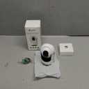 2K Pan/Tilt Security Camera, WiFi Indoor Cameras for Home Security with AI Motion Detection, Pet/Dog/Baby Camera with Phone App, 2-Way Audio, 24/7, Siren, TF/Cloud Storage (White)