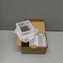 Solar Brick Lights - Outdoor Waterproof Patio Decor, 2.8 * 2.8in Garden Lights for Outside 4 Packs, Patio, Yard, Walkway, Pathway (Yellow)