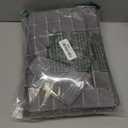 Microfiber Dish Towels - Soft, Super Absorbent and Lint Free Kitchen Towels - 8 Pack (Lattice Designed Gray Colors) - 26 x 18 Inch (Grey)