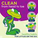 Flushable Wipes for Baby and Kids by Kandoo, Sensitve and Unscented Formula, Hypoallergenic Potty Training Wet Cleansing Cloths, 50 Count, 10 Pack + Tub