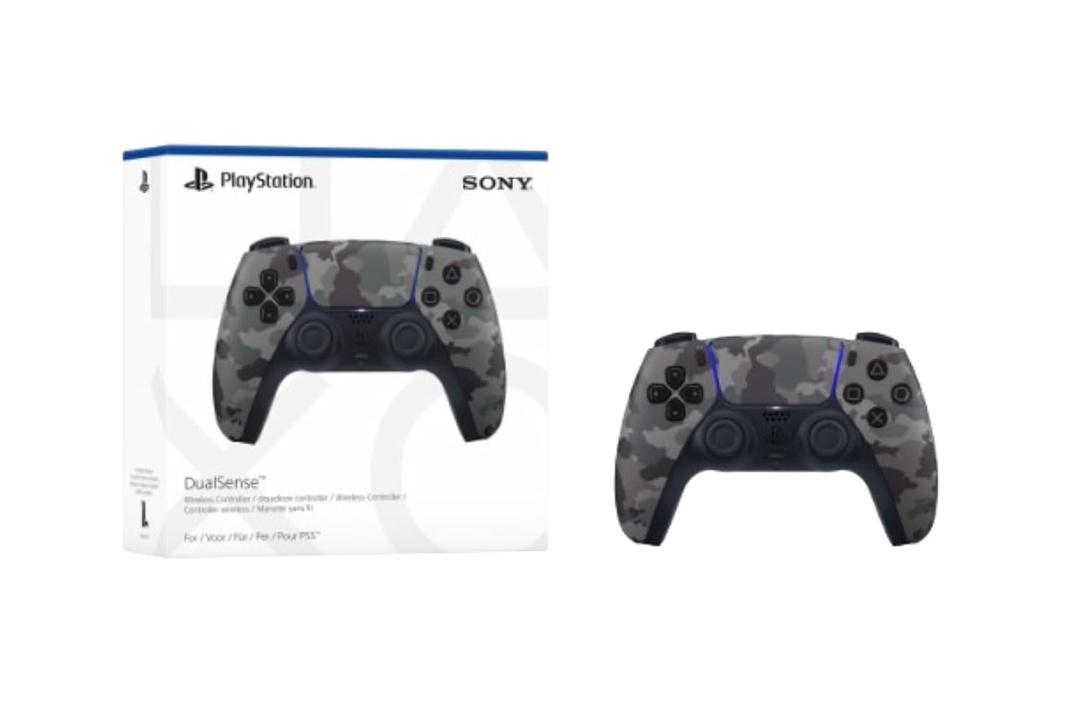 PlayStation DualSense Wireless Controller - Gray Camouflage (Gray Camouflage)