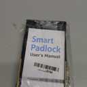 New Smart Padlock with Key, Heavy Duty Combination Padlock, RFID Pad Lock with Codes Bluetooth APP Access, Outdoor Waterproof Electronic Key Lock for Gate Fence Shed Locker Garage Garden , 2.5 x 1.1 x 4.6 inches