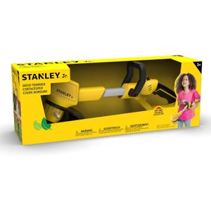 Stanley Jr Kids Weed Trimmer - Battery Operated Toy Weed Trimmer for Kids Pretend Play Tool for Outdoor Adventures and Hours of Fun Safe Design for Little Gardeners. Ages 3+
