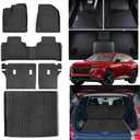 Floor Mats & Trunk Mat for 2025 Nissan Murano with Cargo Liners Accessories Backrest Mat TPE All Weather Protection Car Floor Liners