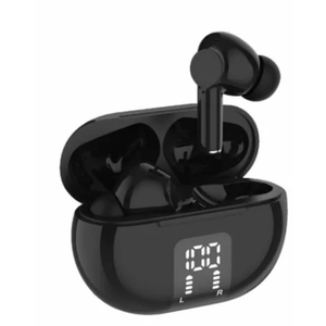 Helix True Wireless Earbuds with Digital Read Out - Black
