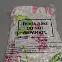 Buryeah Easter Hunny Bunny Throw Blanket Pink Easter Eggs Flowers Bunny Spring Gift 60 x 50 Inches Happy Soft Blanket Rabbit Birthday for Home Bed Sofa Couch Decor