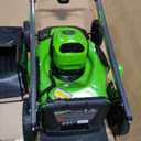 Greenworks 40V 21" Self-Propelled Cordless Lawn Mower  Brushless Motor, 5.0Ah Battery & Charger(75+ Tool Compatible)