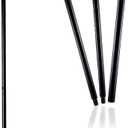 36.5 Inch Magic Cane Black Prop Stick for Costume and Dance, Theatrical Magical Wand with White Tips Costumes Accessory for Adult Performers 1920s Style Plastic Cane for Shows and Parties