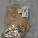 BRABIC Shapewear Bodysuits for Women Tummy Control Shapewear Seamless Deep V-Neck Body Shaper with Built-in Bra (Medium, Beige)