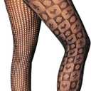 Poker Fishnet Tights Queen of Hearts Spade Playing Cards Stockings for Rave Cosplay Party Burlesque Clown Evening
