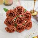 Artificial Flowers Combo, Fake Flowers for DIY Tables Centerpieces Baby Shower Bridal Shower Wedding Bouquet Arrangements Party Candle Holder Cake Decor Flower Home Decorations