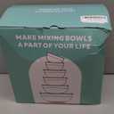 Eallpha Mixing Bowls with Lids Set,10pcs Stainless Steel Mixing Bowls with Graters and Egg Whisk &Non-Slip Bottoms Food Prep Nesting Bowls for Baking, Cooking, Meal Storage(1.2QT-5.5QT) (Multicolor)